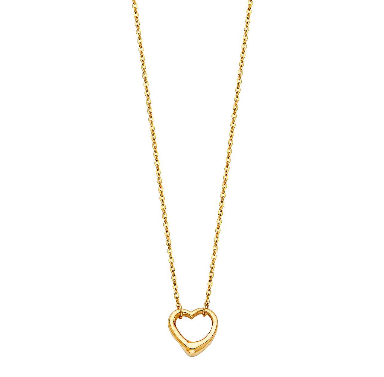Gold Heart - 14k Gold