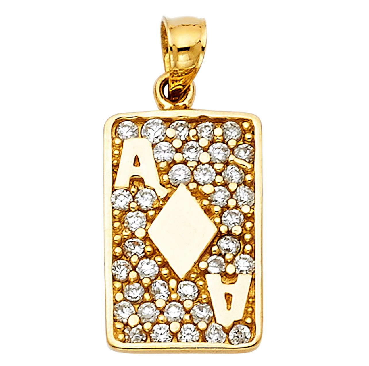 Card Gold Charm