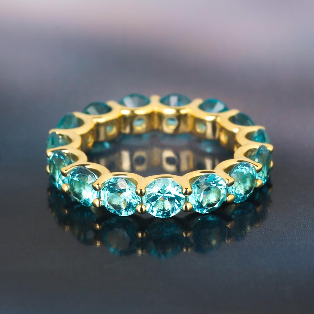 TENNIS RING - BLUE & GOLD