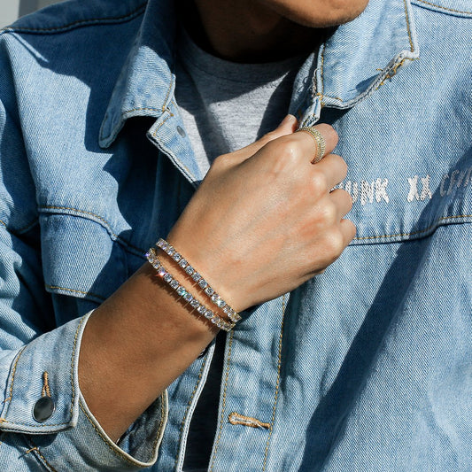 5MM TENNIS BRACELET - GOLD