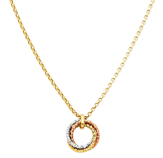 Circles - 14k Gold