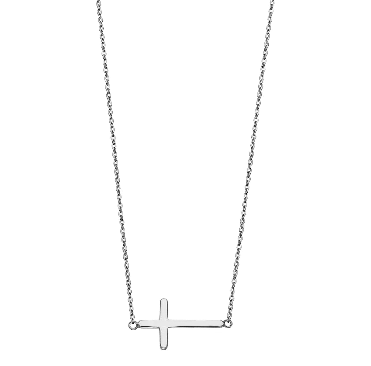 Solid Cross - 14k Gold