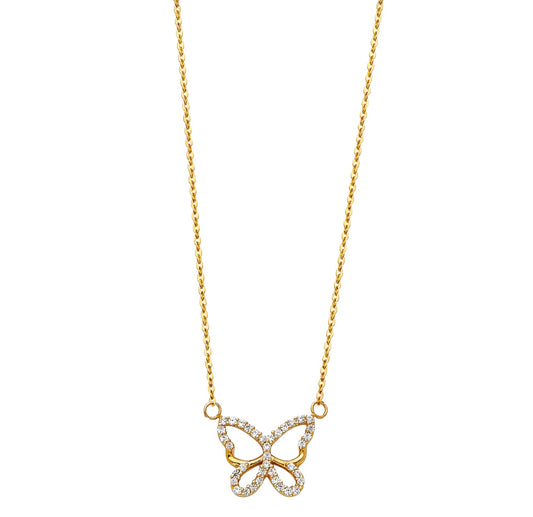 Butterfly - 14k Gold