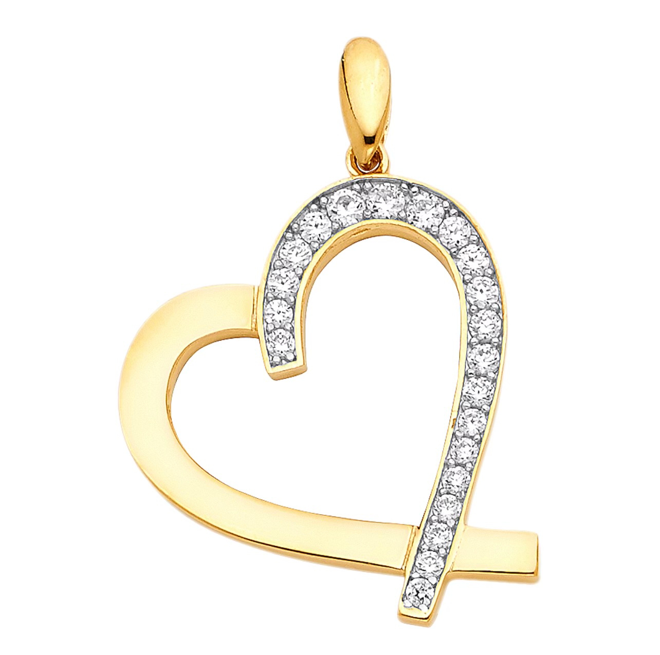 Heart Gold Charm