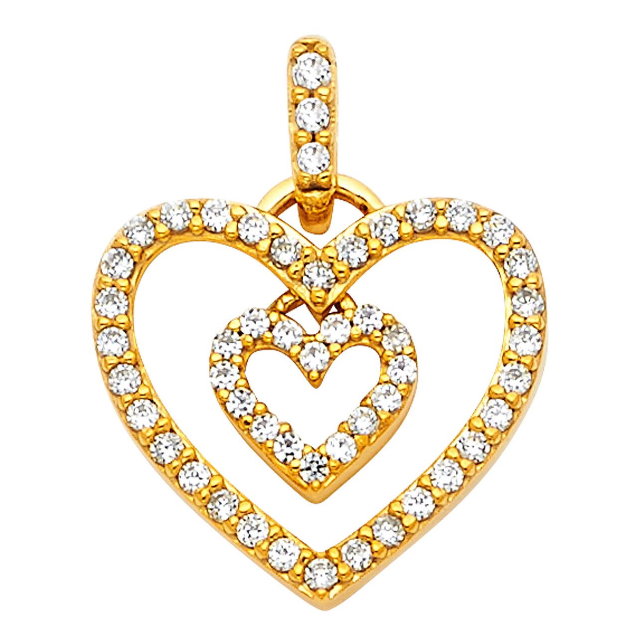 Heart's Gold Charm