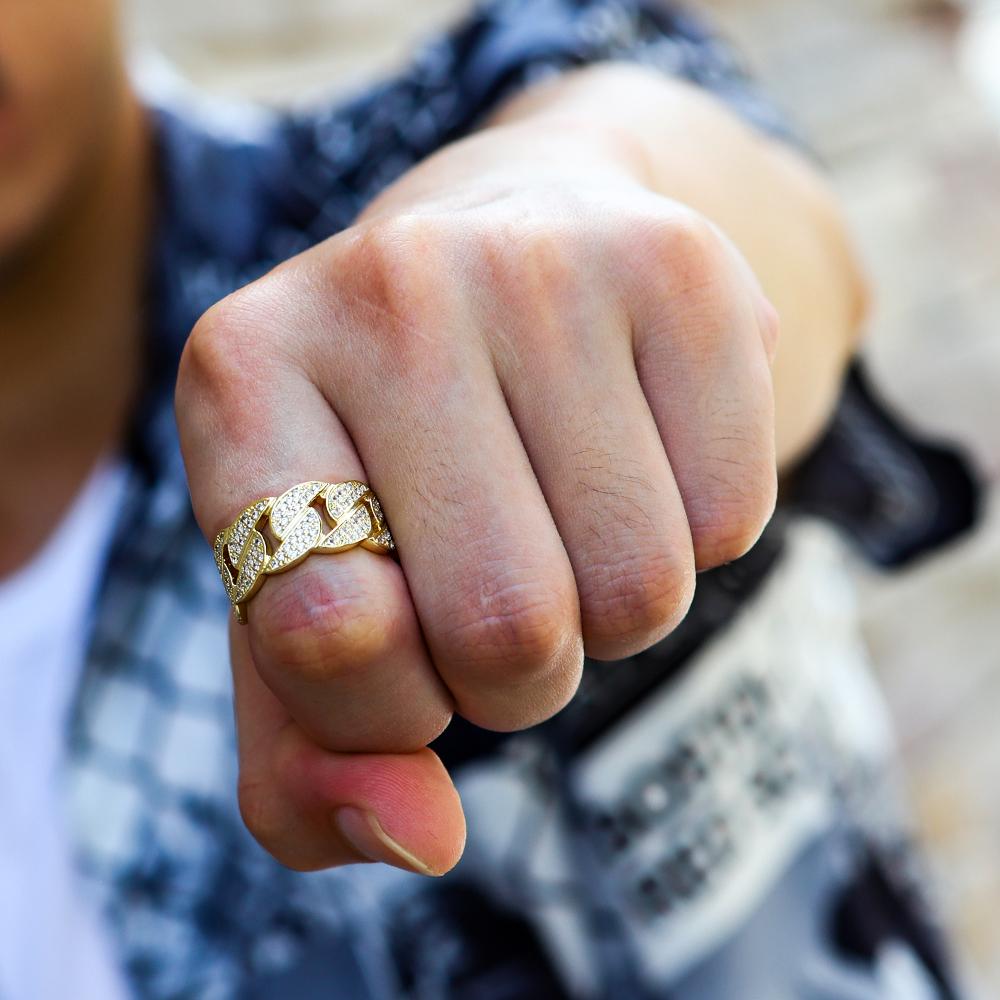 CUBAN RING - GOLD