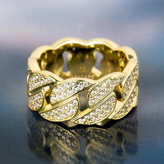 CUBAN RING - GOLD